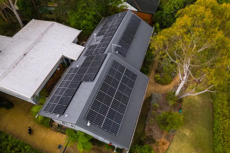 Solar Panels in the Blue Mountains