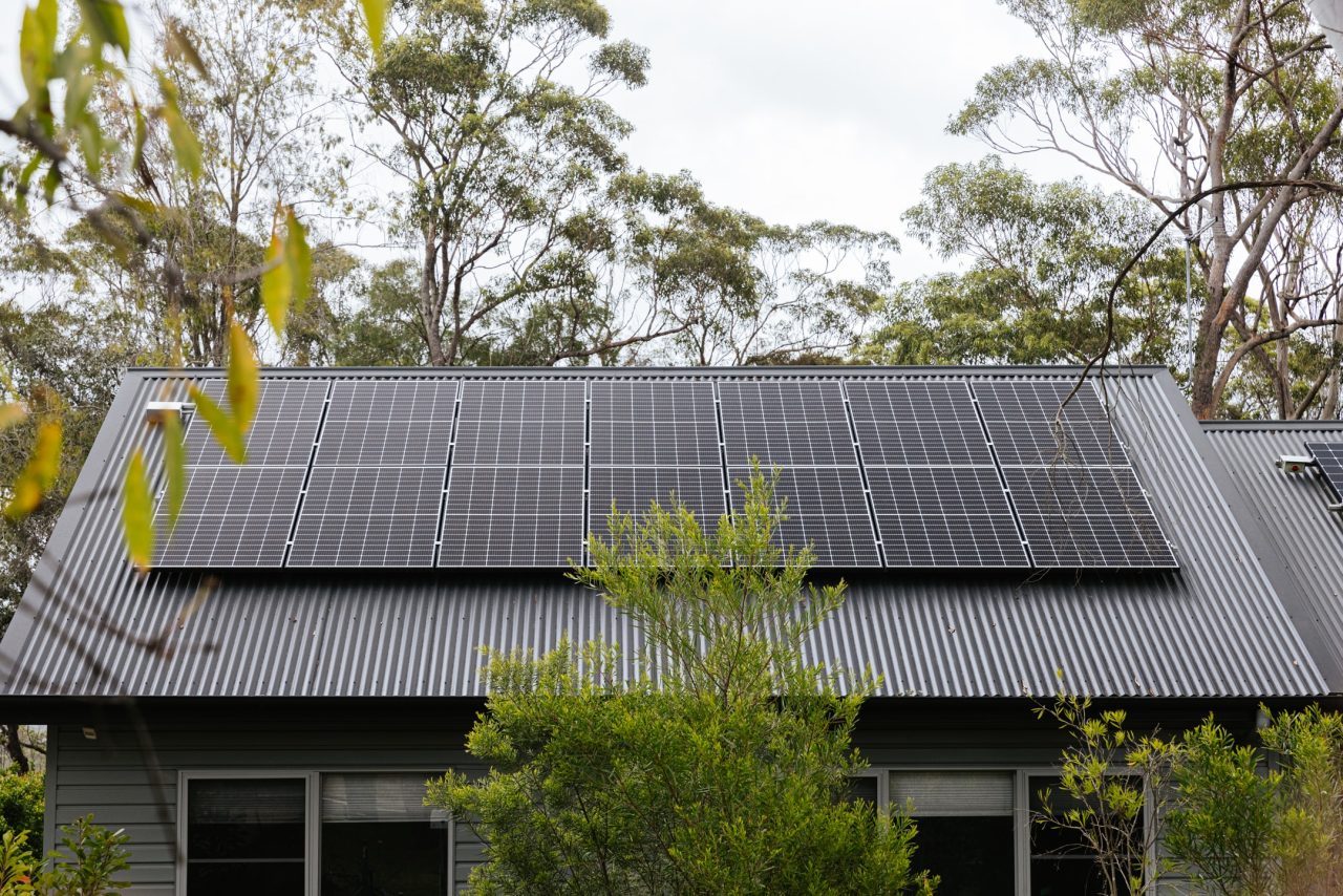 Solar Panels in the Blue Mountains