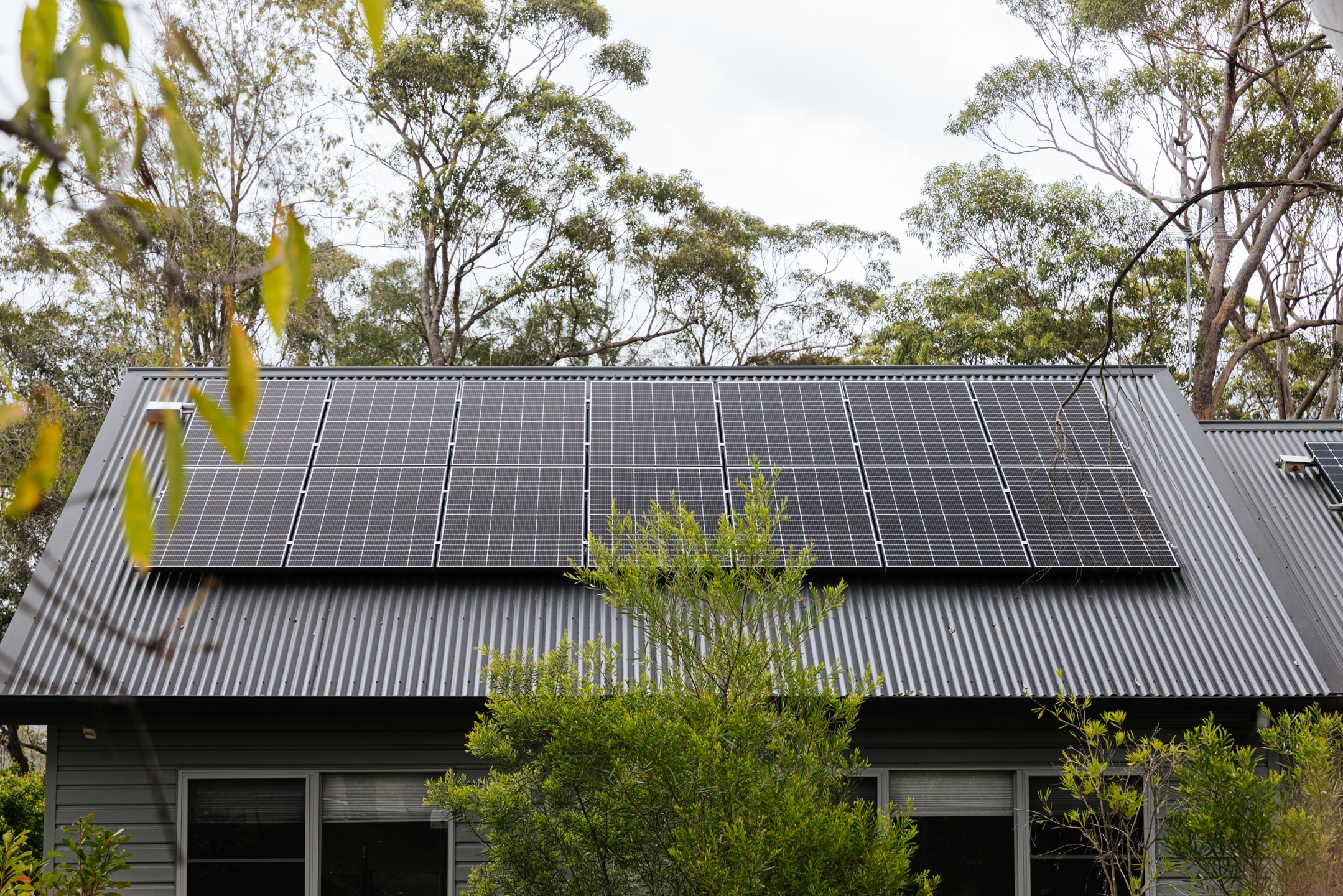 Solar Panels in the Blue Mountains